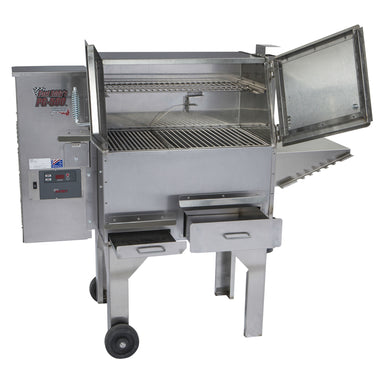 cook shack fast eddy PG500 All drawers Open