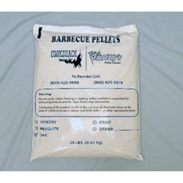 Cookshack Wood Pellets 20 Lbs.