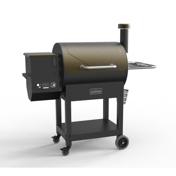 ASMOKE AS660 54" Dark Bronze Signature Wood Freestanding Pellet Grill