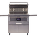 Coyote Pellet Grill C1P36-FS Hood Open