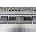 Coyote built in 28 inch Pellet Grill Hopper Open 