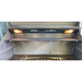    memphis elite cart grill close up on burners