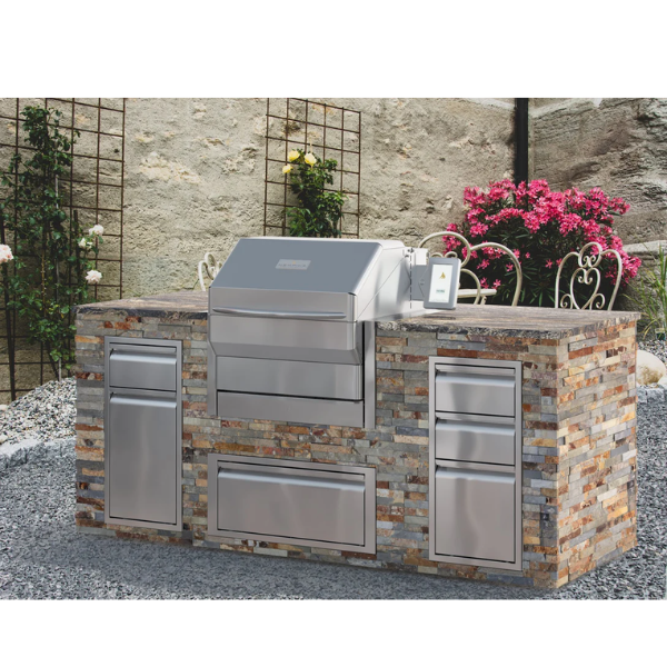 memphis pro built-in itc3 with outdoor setup side view