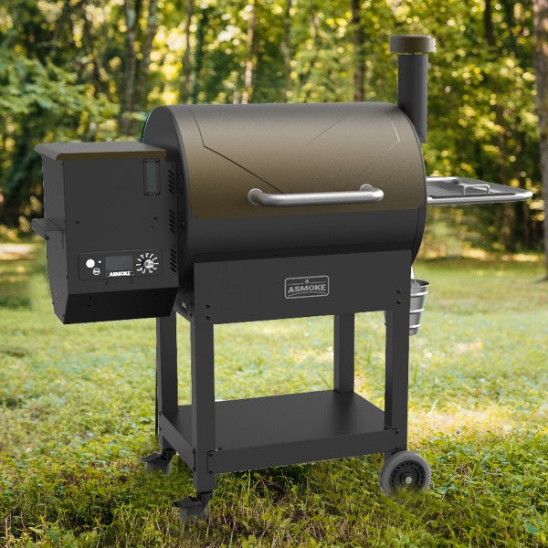 ASMOKE AS660 54" Dark Bronze Signature Wood Freestanding Pellet Grill