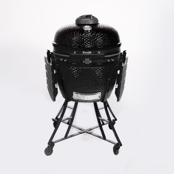 Louisiana Grills LG K22BLK 22" Black Ceramic Kamado Charcoal Grill