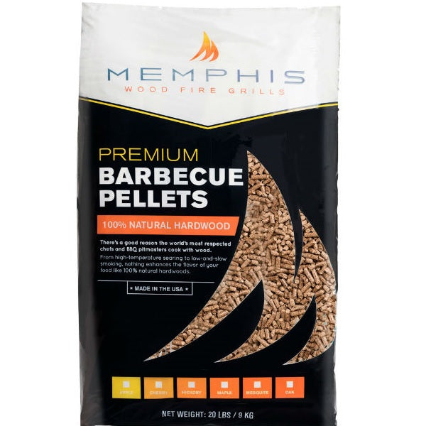 Memphis Wood Fire Grills Premium Barbeque Pellets | (3) 20 Lb. Bags