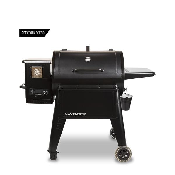 Pit Boss PB850G Navigator 850 Freestanding Wood Pellet Grill with Cover